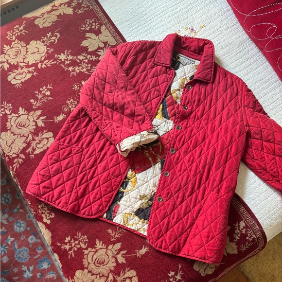 Red Quilted Jacket - Picture 3 of 3